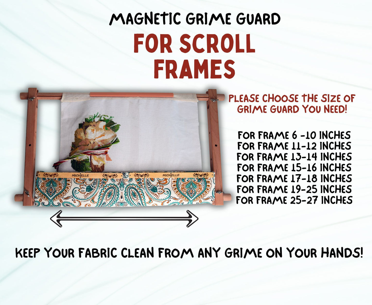 grime guard magnetic grime guard magnets universal grime guard scroll frame rotate frame cross stitch grime guard cross stitch pattern cross stitch art counted cross stitch floss drops for cross stitch kit embroidery stand funny embroidery organizer  floss